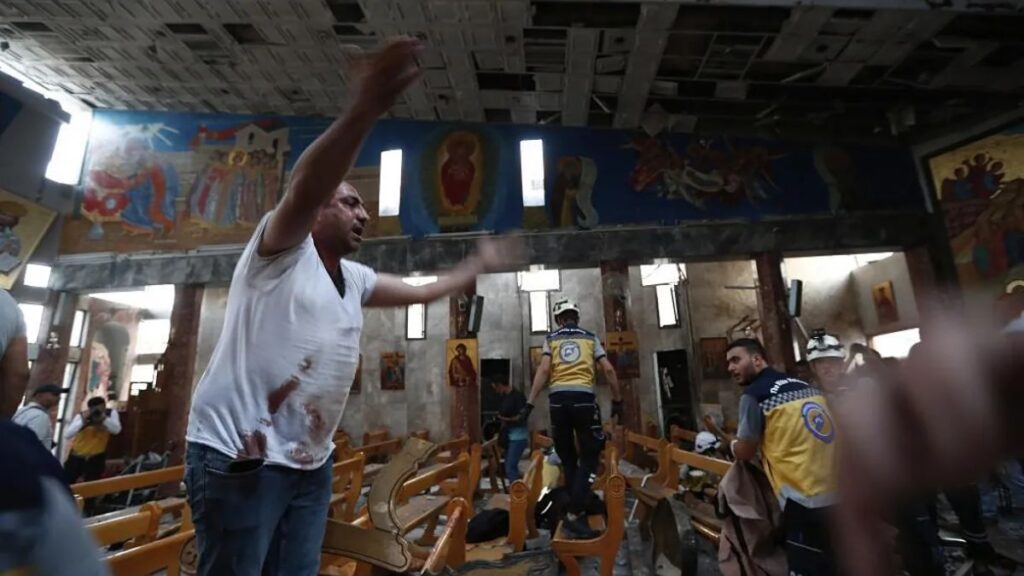 Più di 22 cristiani uccisi in un attentato jihadista contro una chiesa a Damasco