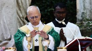 Leone XIV celebra la prima Messa “Pro custodia creationis” a Castel Gandolfo